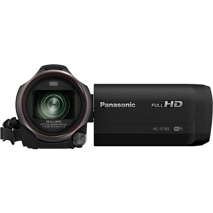 Panasonic Full HD Video Camera Camcorder with HDR Capture, 20X Optical Zoom HC-V785K