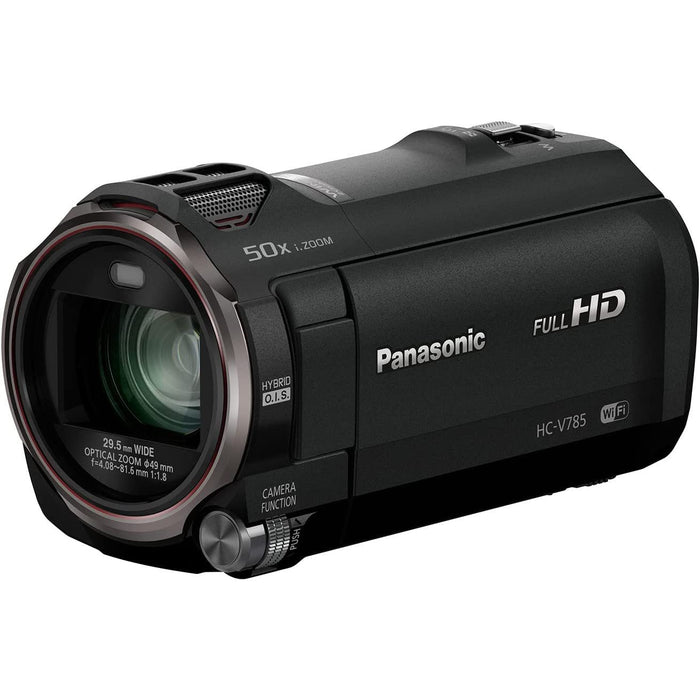 Panasonic Full HD Video Camera Camcorder with HDR Capture, 20X Optical Zoom HC-V785K