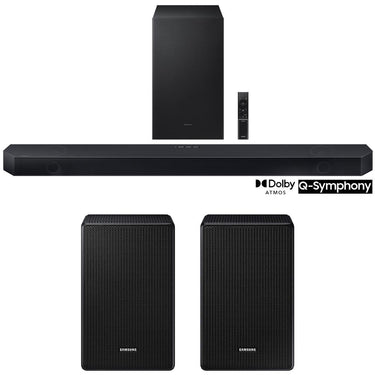 Samsung Q-series 3.1.2 ch. Wireless Dolby ATMOS Soundbar + Wireless Rear Speaker Kit