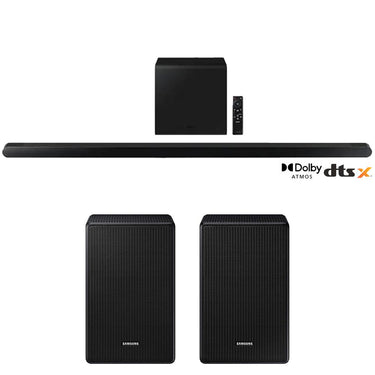 Samsung 3.2.1ch Soundbar with Wireless Dolby Atmos DTS:X + Rear Speaker Kit