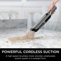 Shark WV201 WANDVAC Cordless Handheld Vacuum, Slate - Refurbished