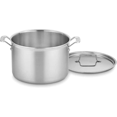 Cuisinart MCP66-28N MultiClad Pro Triple Ply Stainless Cookware 12 Quart Stockpot w/ Cover