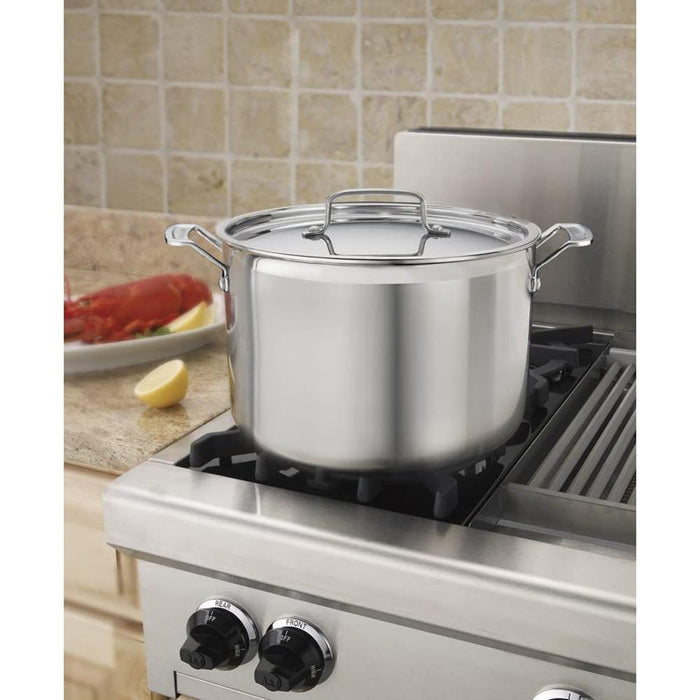 Cuisinart  MCP66-28N MultiClad Pro Stainless 12-Quart Skillet, Stockpot with Cover