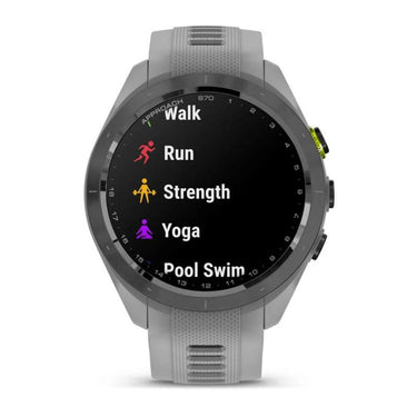 Garmin Approach S70 42 mm Premium GPS Golf Watch, Powder Grey Band (010-02746-01)