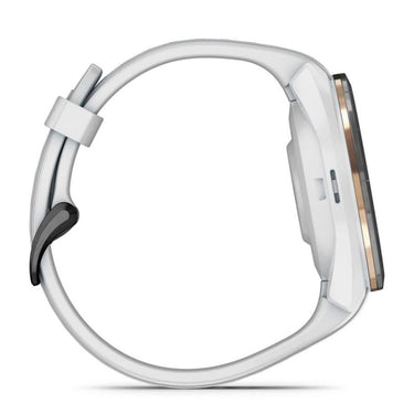 Garmin Approach S70 42 mm Premium GPS Golf Watch, White Band (010-02746-00)