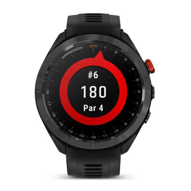 Garmin Approach S70 47 mm Premium GPS Golf Watch, Black Band (010-02746-02)