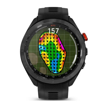 Garmin Approach S70 47 mm Premium GPS Golf Watch, Black Band (010-02746-02)