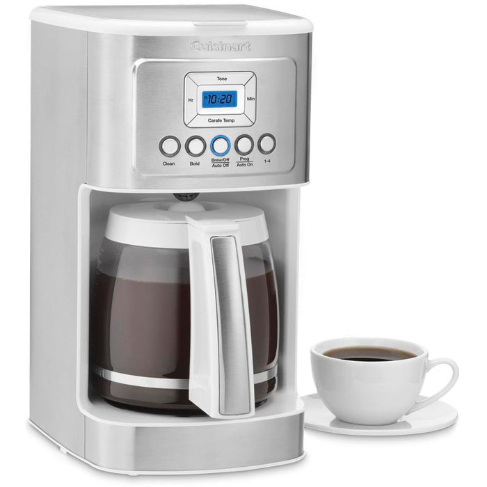 Cuisinart DCC-3200 Programmable Coffeemaker w/ Glass Carafe, Stainless Steel Handle - Grey