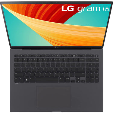LG gram 16" Lightweight Laptop, Intel i5-1340P, 16GB RAM/512GB SSD, Gray