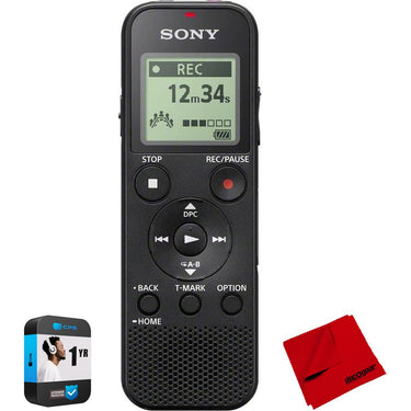 Sony PX370 Digital Voice Recorder with USB w/ Warranty Bundle