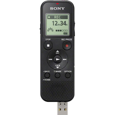 Sony PX370 Digital Voice Recorder with USB + 32GB Card + Microfiber Cleaning Cloth