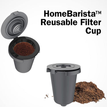 Cuisinart Single-Serve 40-Ounce Coffeemaker, Black/Stainless Steel - Factory Refurbished