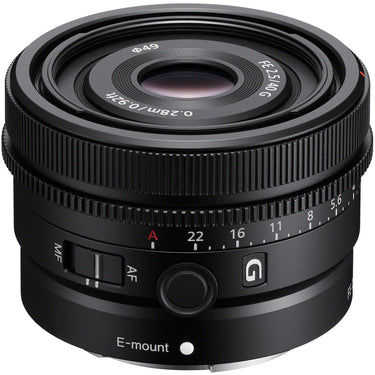 Sony ZV-E1 Full Frame Mirrorless Vlog Camera White + FE 40mm F2.5 G Lens Kit Bundle