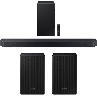 Samsung HW-Q900C Wireless Dolby ATMOS Soundbar (2023) Bundle with SWA-9500 Rear Speakers