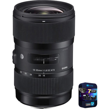 Sigma 18-35mm F1.8 DC HSM ART Lens w/ AF for Canon EF-Mount w/ 7 Year Warranty