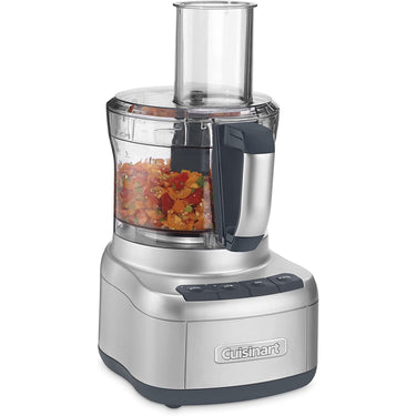 Cuisinart 8 Cup Food Processor, 350-Watt Motor, Silver - Refurbished