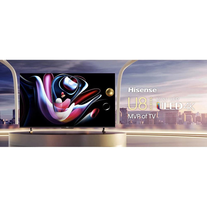 Hisense 75 Inch Class U8 Series 4K Mini-LED ULED Google TV
