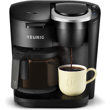 Keurig K-Duo Essentials 2-in-1 Coffee Maker for K-Cup Pods/12-Cup Carafe Factory Refurb