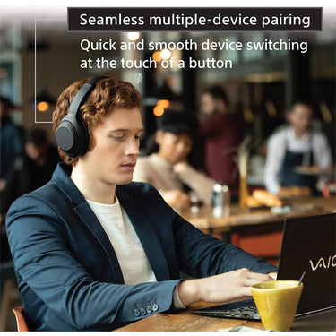 Sony WH1000XM4/B Premium NC Wireless Headphones (Black) Bundle with XB100 Speaker