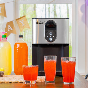 Deco Chef 46LB Self Dispensing Nugget Ice Maker, Countertop, Makes 1.8LB per Hour OPEN BOX