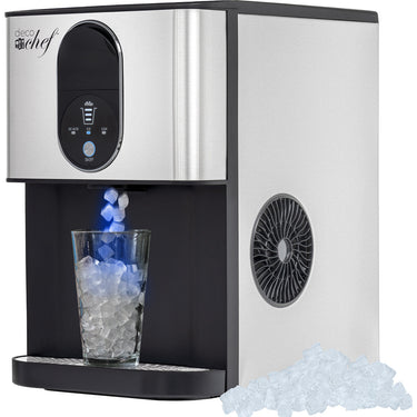 Deco Chef 46LB Self Dispensing Nugget Ice Maker, Countertop, Makes 1.8LB per Hour OPEN BOX