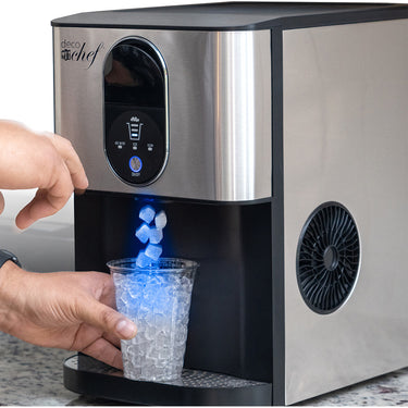 Deco Chef 46LB Self Dispensing Nugget Ice Maker, Countertop, Makes 1.8LB per Hour OPEN BOX