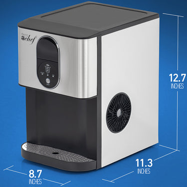 Deco Chef 46LB Self Dispensing Nugget Ice Maker, Countertop, Makes 1.8LB per Hour OPEN BOX