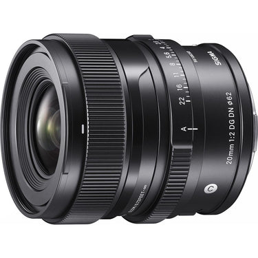 Sigma 20mm F2 DG DN Contemporary Lens for L-Mount Full Frame Mirrorless Open Box