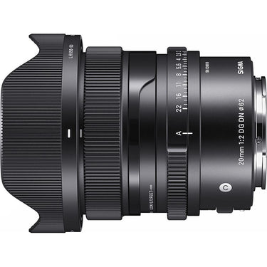 Sigma 20mm F2 DG DN Contemporary Lens for L-Mount Full Frame Mirrorless Open Box