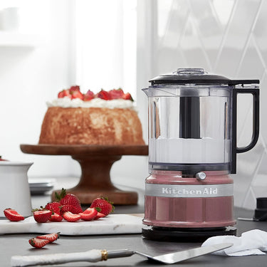 KitchenAid 5-Cup Cordless Food Chopper, Red
