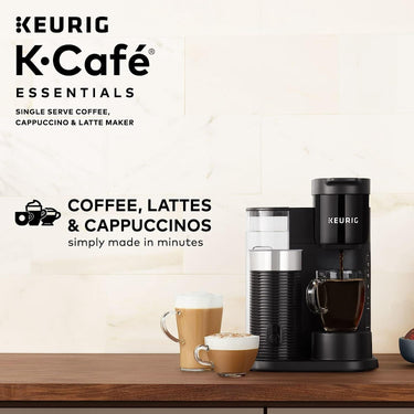 Keurig K-Cafe Essentials Single Serve K-Cup Coffee Maker - Factory Refurbished