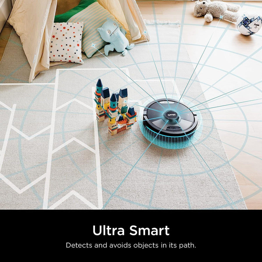 Shark AI Ultra 2-in-1 Robot Vacuum / Mop & XL Self-Emptying HEPA Base, Refurbished