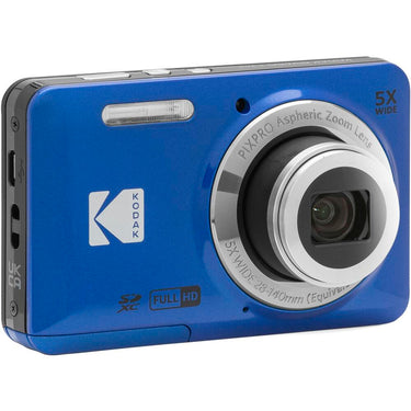 Kodak PIXPRO FZ55 Digital Camera, Blue - Open Box