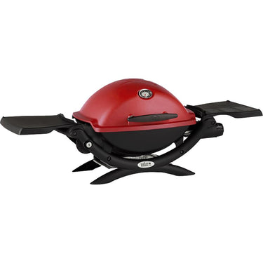 Weber Q1200 Liquid Propane Portable Grill 51040001 - Red - Open Box