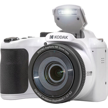 Kodak PIXPRO Astro Zoom 16MP Digital Camera, 25X Optical Zoom White Open Box