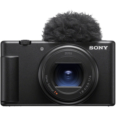 Sony ZV-1 II Vlog Camera with 4K Video for Content Creators and Vloggers Black Bundle