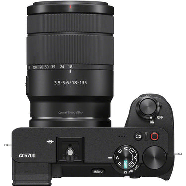 Sony a6700 Alpha APS-C Mirrorless Camera 26MP 4K with 18-135mm Lens Kit ILCE-6700M