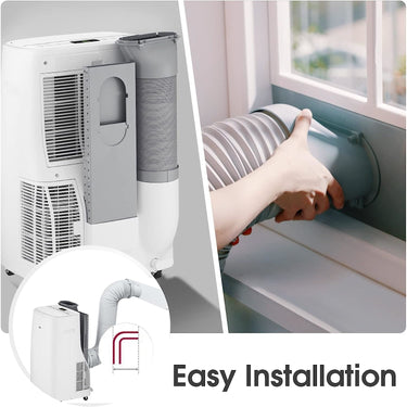 LG 10000 BTU Portable Air Conditioners Dual Inverter Wheels - Refurbished