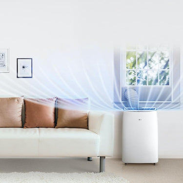 LG 6,000 BTU Portable Air Conditioner and Dehumidifer - LP0621WSR - Refurbished