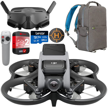 DJI Avata Pro-View Combo with Goggles 2 and Motion Controller with 64GB Bundle