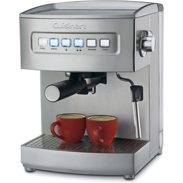 Cuisinart Programmable 15-Bar Espresso Maker, Stainless Steel, (EM-200NFR) - Refurbished