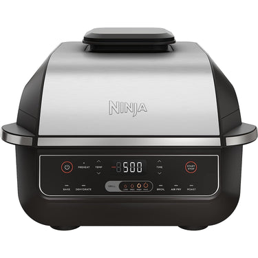 Ninja EG201 Foodi 6-in-1 Indoor Grill and 4-Quart Air Fryer - Factory Refurbished
