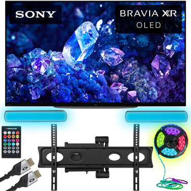 Sony Bravia XR A90K 42" 4K HDR OLED Smart TV + Monster TV Wall Mounting Bundle