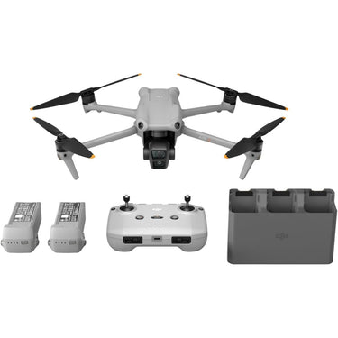 DJI Air 3 Fly More Combo with Dual-Camera Drone, RC-N2 Remote Control, and Batteries