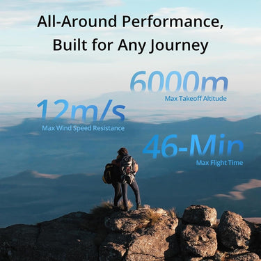 DJI Air 3 Fly More Combo with Dual-Camera Drone, RC 2 Remote Control, and Batteries