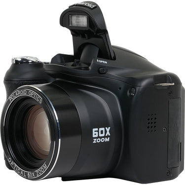Polaroid iE6035 18MP 60x Optical Zoom Digital Camera , Black - Open Box