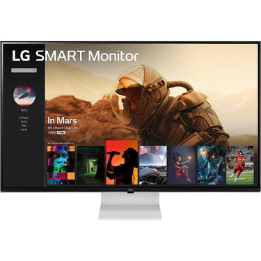 LG 43" 4K UHD IPS Smart Monitor with webOS (43SQ700S-W)