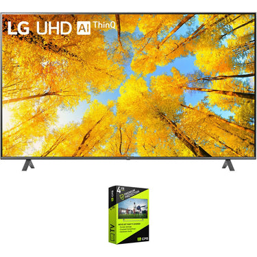 LG UQ7590PUD 86" HDR 4K UHD Smart TV w/ 4 Year Extended Warranty