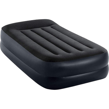 Intex Dura-Beam Standard Series Air Mattress w/ Built-in Pillow & Pump Open Box