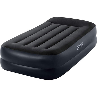 Intex Dura-Beam Standard Series Air Mattress w/ Built-in Pillow & Pump Open Box